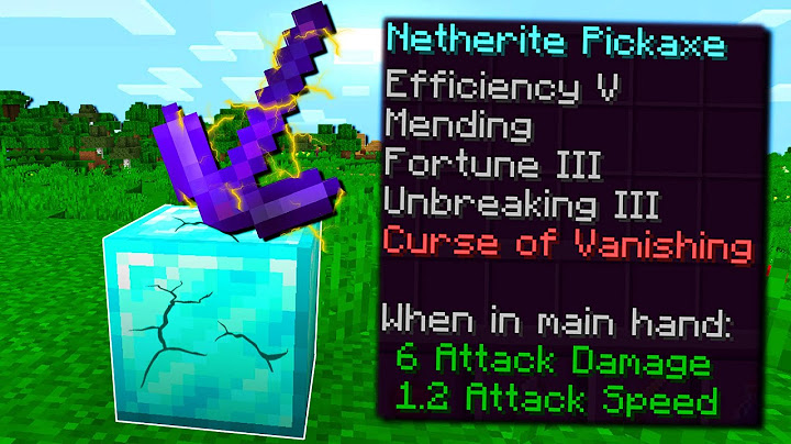 HO CRAFTATO IL PICCONE IN NETHERITE PIÙ FORTE DI MINECRAFT - ITA
