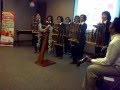 dari pulau dan benua dengan musik angklung dan kolintang natal clf 13 des 2012 jakarta