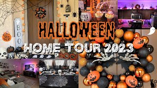 🎃Halloween Home Tour 2023 💀| Spooky & Creepy 🕷️Indoor & Outdoor Halloween Decor Ideas! |ChezTiffanie