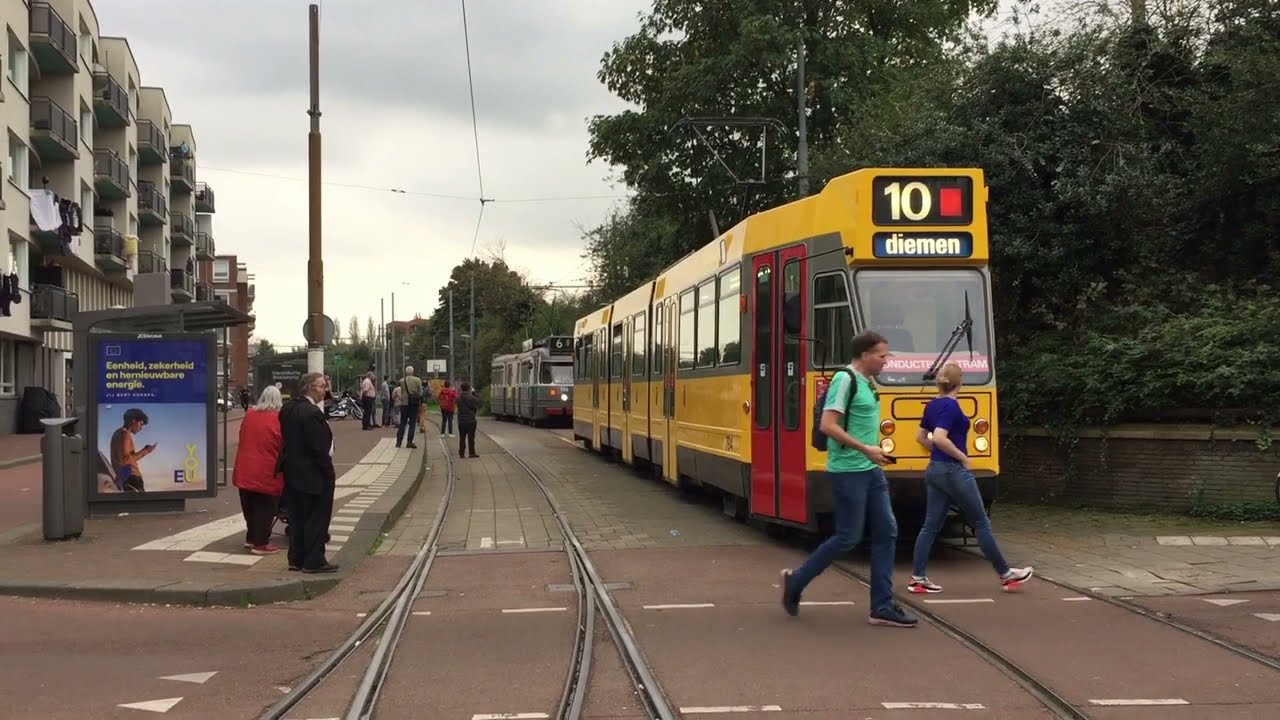 Stadsrondritten met Amsterdamse museumtrams (deel 2)