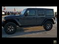 2020 JEEP WRANGLER 4 DOOR RUBICON STING GRAY LATE DAY WALK AROUND REVIEW SOLD! 20J70