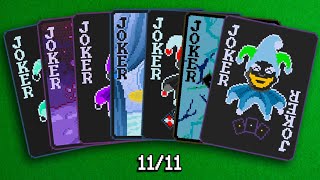 The SEVEN NEGATIVE JOKERS Run! - Balatro