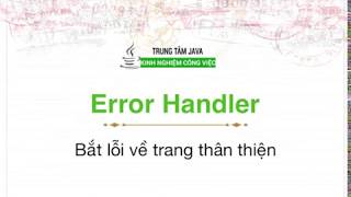 Struts 16 - Struts 1 Error Handler