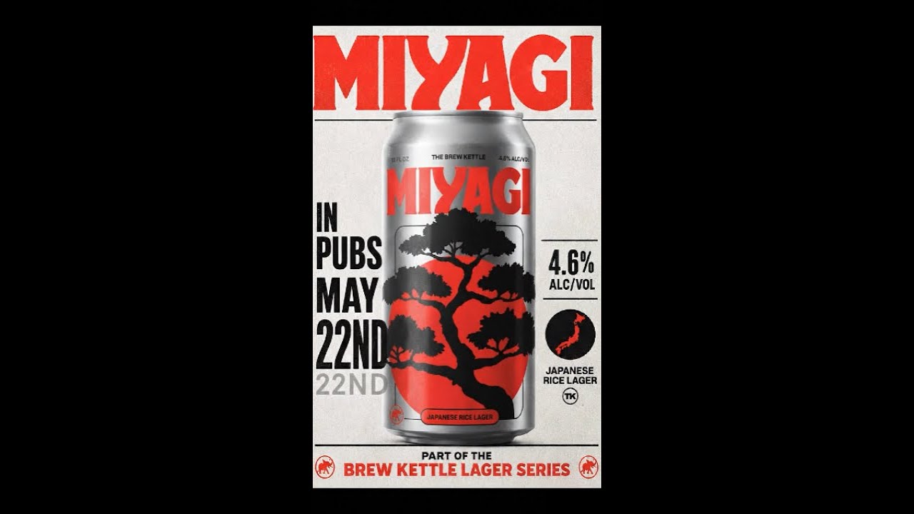 Miyagi Arrives May 22nd: The Brew Kettle's Lager Series Continues