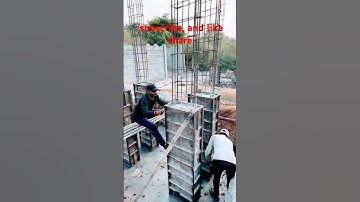 #Construction #column #YouTube video #short video #viral