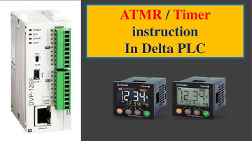 ATMR ? Timer Instructions in Delta PLC Programming.