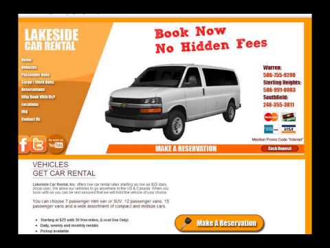 rent-12-passenger-vans-/-compact-cars---no-credit-card-req---west-bloomfield,-michigan