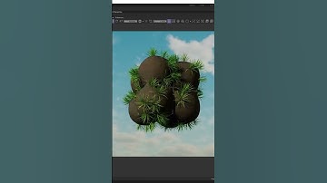 Abstract 3D render using the Forester plugin for Cinema4D #plant #flower #3dart #c4d