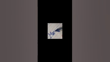 Writing Name "Manisha" in Cursive Writing | #shorts #calligraphy