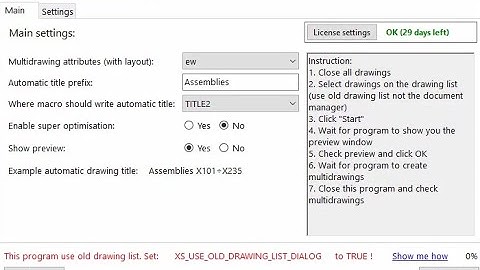 Multidrawing Creator   Turn On Old Drawing List
