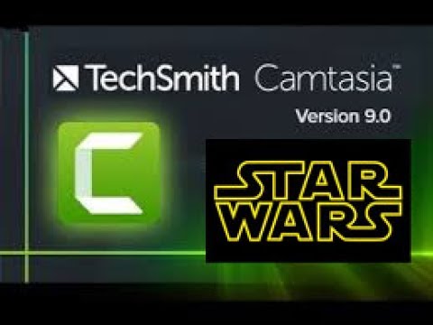 Presentacion Tipo star wars Camtasia 9. Letras en perspectiva.