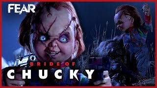 Defeating Chucky & Tiffany (Bride Of Chucky Final Fight) | Fear