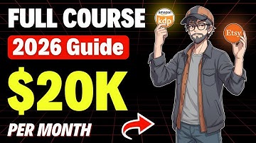 How to Start Amazon KDP & Etsy in 2026 (Beginner Tutorial)