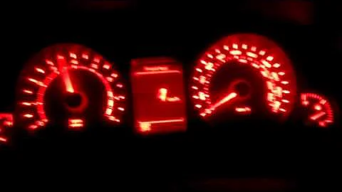 Ve SS manual 0-100 cammed acceleration