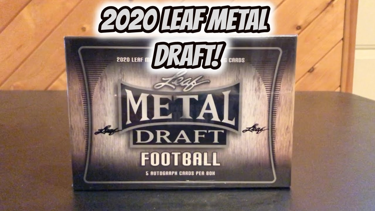 2020 Leaf Metal Draft Football!