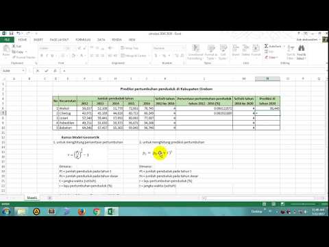 Video: Populasi tahunan rata-rata. Rumus perhitungan