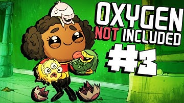 Wheezewort Cooling! - Ep. 3- Oxygen Not Included Ranching Upgrade Mark II - ONI Gameplay