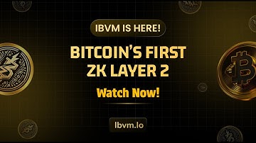 Bitcoin Just Got an Upgrade: Meet IBVM – The First ZK-Rollup on Bitcoin | Fast, Green, Scalable