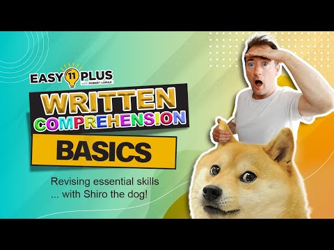 11 English Comprehension Basics | Shiro The Dog! | Easy 11 Plus Live 48