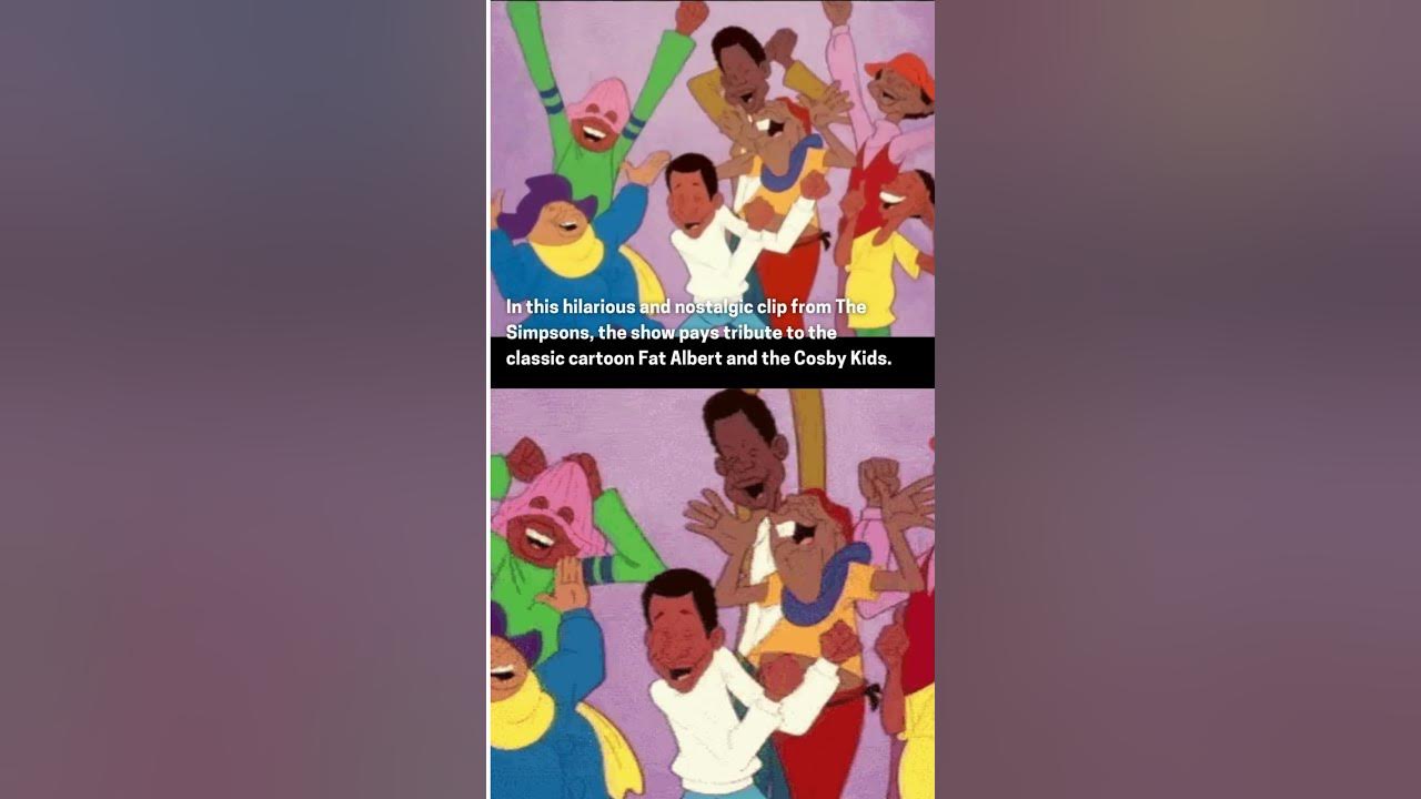 The Simpsons Pay Tribute to Fat Albert and the Cosby Kids! 🧢📺