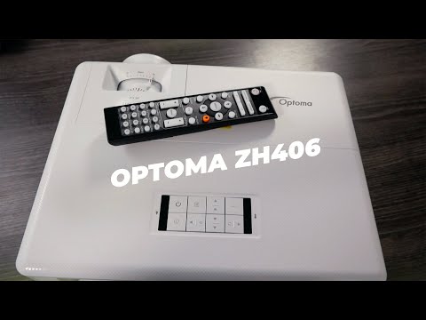 REVIEW: Optoma ZH406 1080p Laser Projector