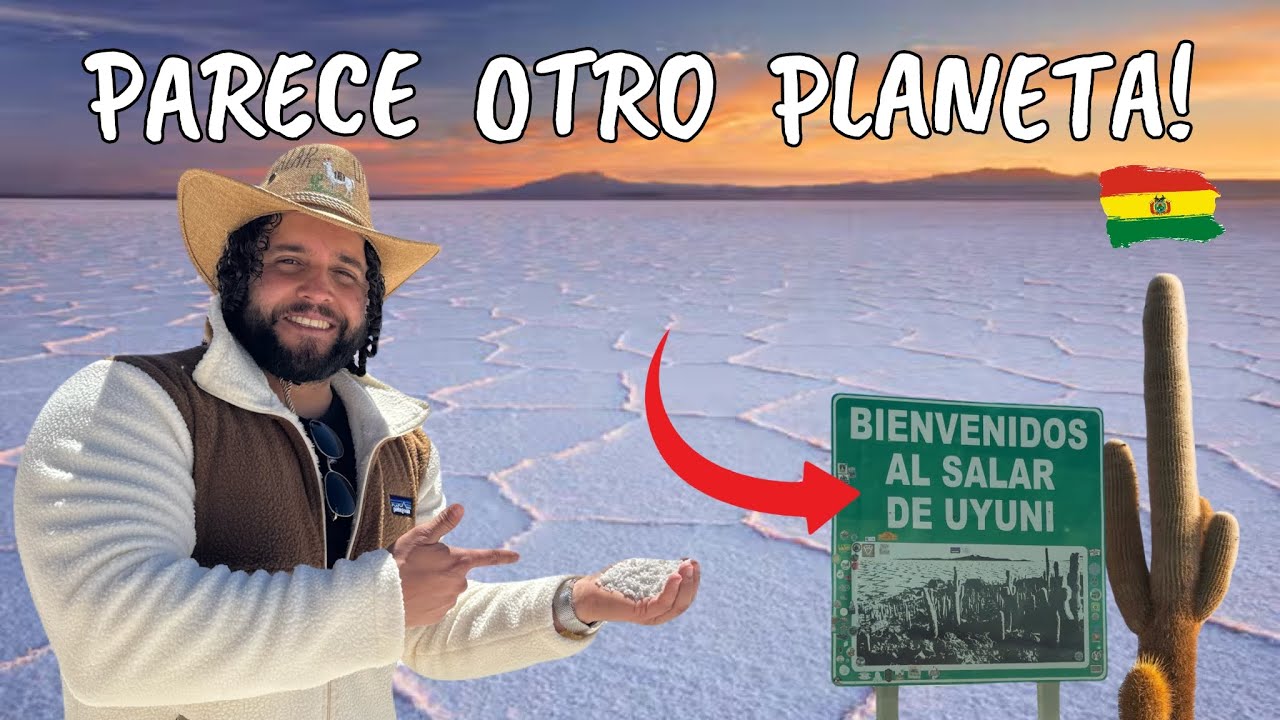 Así es el Desierto de Sal más GRANDE del MUNDO: EL SALAR DE UYUNI • BOLIVIA🇧🇴