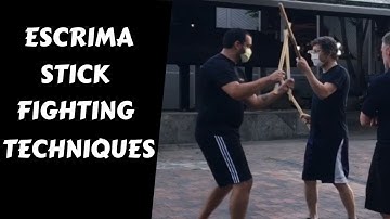 Escrima Stick Fighting Techniques For Beginners.
