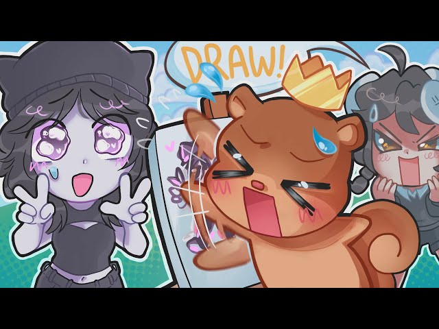 Things I drew on Roblox speed draw with my friends!!