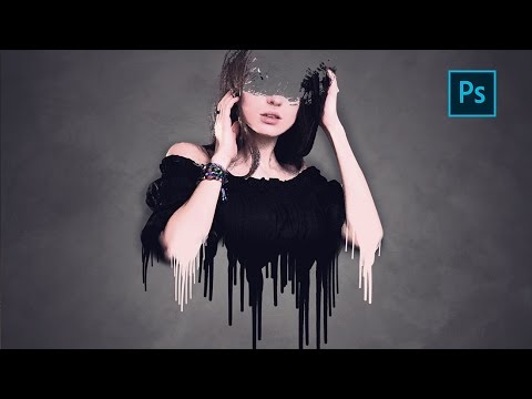 Paint Drip Effect | Photoshop Tutorial | Photo effects