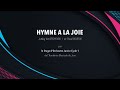 Hymne  la joie  acadmie musicale du jura