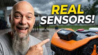 Worx Landroid Vision Rain Sensor in Action | Real Test
