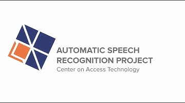 Automatic Speech Recognition — Purpose