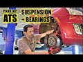 DIY! Replace Cadillac ATS Ball Joints, Wheel Bearings, Lower Suspension links, Knuckles +MORE