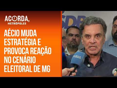 Adversários calculam impacto da volta de Aécio à disputa pelo Senado em MG
