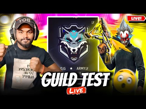 OJG ARMY GUILD TEST IN GARENA FREE FIRE #odjeetgaming1m
