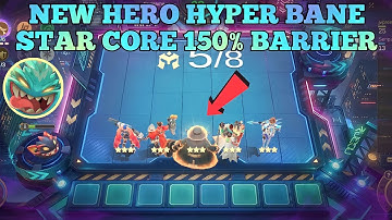 Tharz 3 New Meta New Update New Hero Hyper Star Core Bane 150% BARRIER | Magic Chess New Season 12