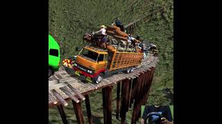 Truck Carrying Lots of Loads on Extreme Roads - Euro Truck Simulator 2
