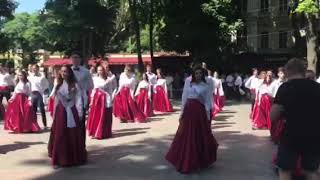 Танец выпускников в г.Одессе