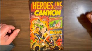 Heroes, Inc. featuring Cannon, Wally Wood’s 1969 self-published mainstream comics for adults!
