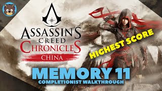 AC Chronicles: China | Memory 11 Completionist Walkthrough (Highest Score) | Xbox Series X screenshot 5