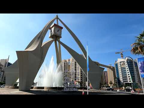 🇦🇪 Habibi come to Dubai (Skyscrapers & Roads) 4K   دبئی فلک بوس عمارتیں اور سڑکیں