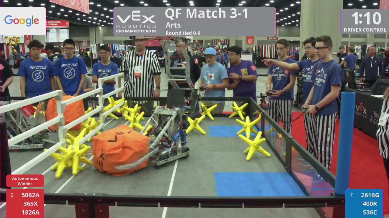 2017 VRC Arts QF3-1 - 5062A 365X 1826A vs 2616G 400R 536C - 49 to 4