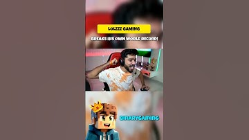 LOLZZZ GAMING BREAKS HIS OWN WORLD RECORD! 🤯