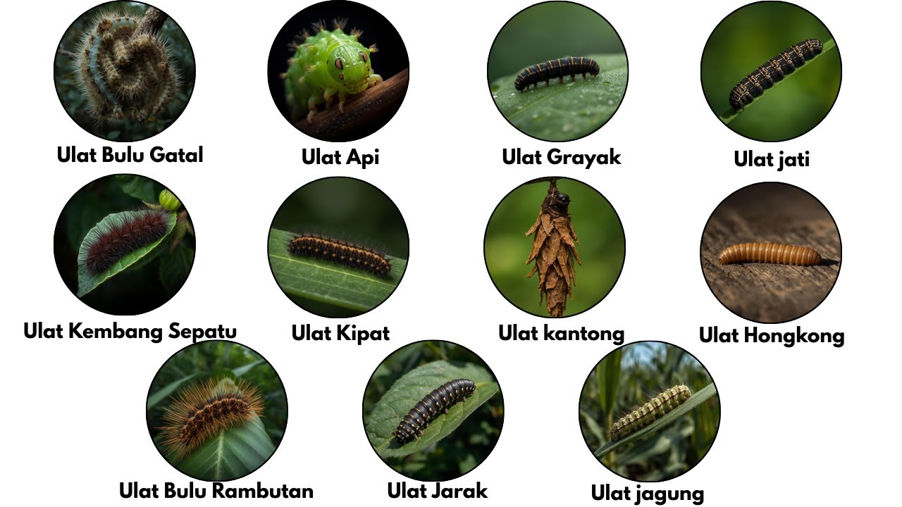Semua Jenis Ulat yang Bikin Kamu Merinding Dijelaskan dalam 9 Menit!