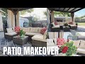 Spring patio makeover | DIY porch transformation | Spring refresh | Porch makeover