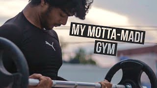 MY MINIMALISTIC HOME WORKOUT GYM: Terrace gym equipment set-up with cost + workout routine // Tamil