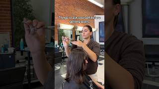 What to ask yourself before getting layers!! #longlayers #hairvideos #salon #haircare #hairstylist