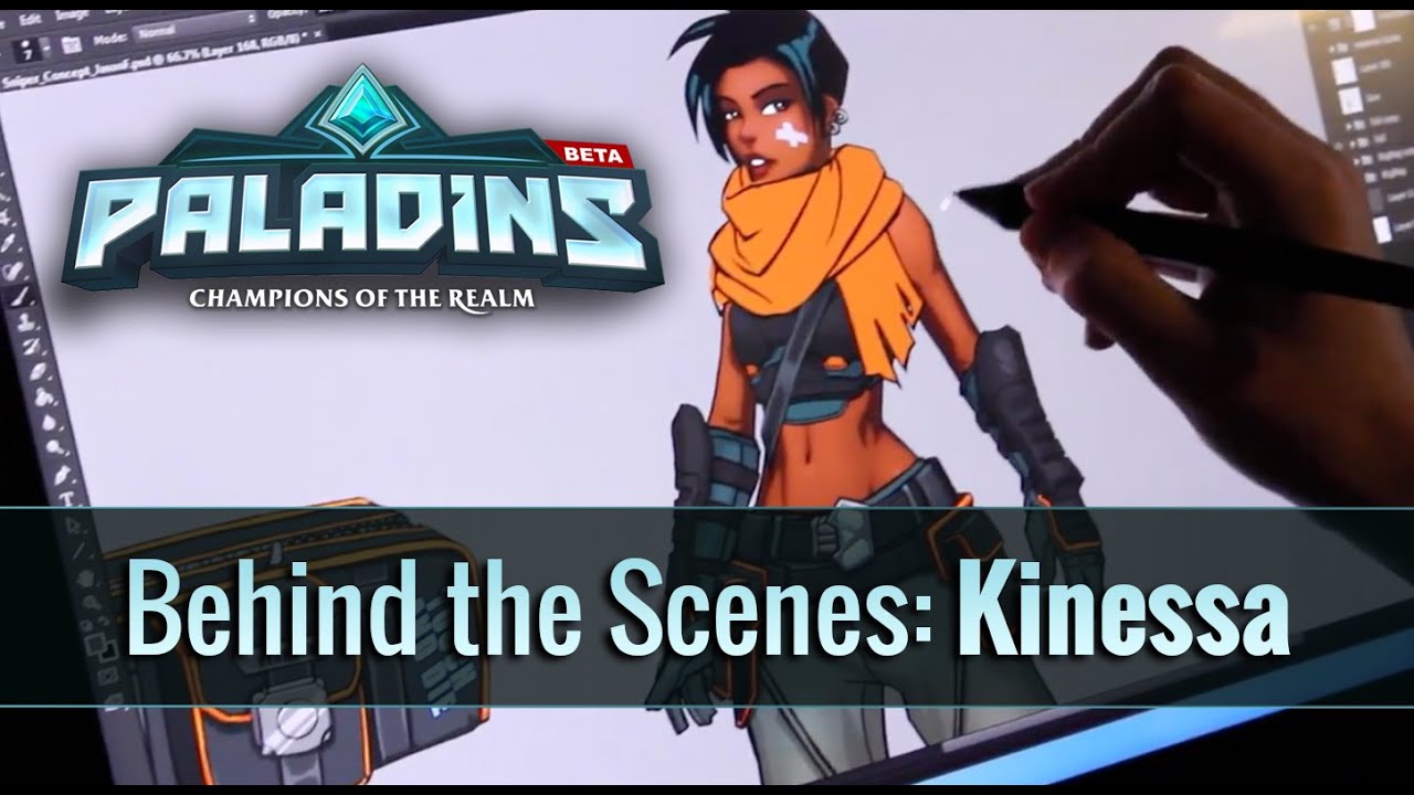 Paladins - Behind the Scenes - Kinessa