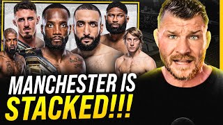 BISPING reacts to UFC 304: Edwards vs Muhammad, Aspinall vs Blaydes, Pimblett vs Green are OFFICIAL!