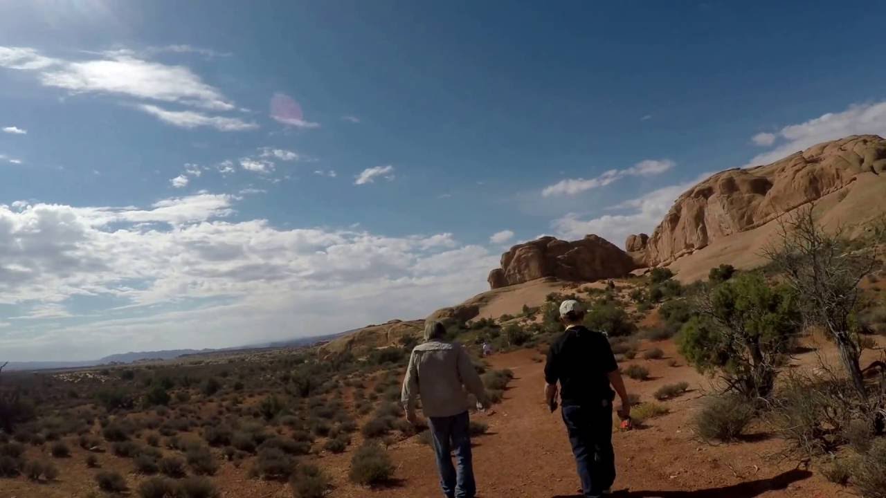 Arches National Park: Hiking to the Eye of the Whale Arch - YouTube